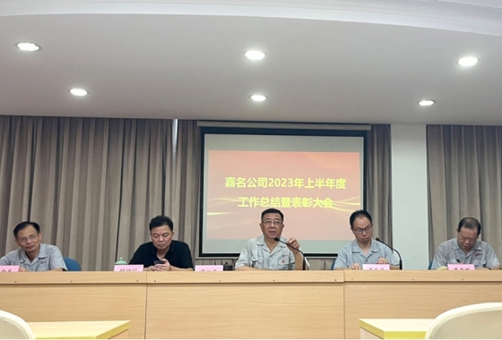 公司召開2023年上半年度工作總結(jié)暨表彰大會